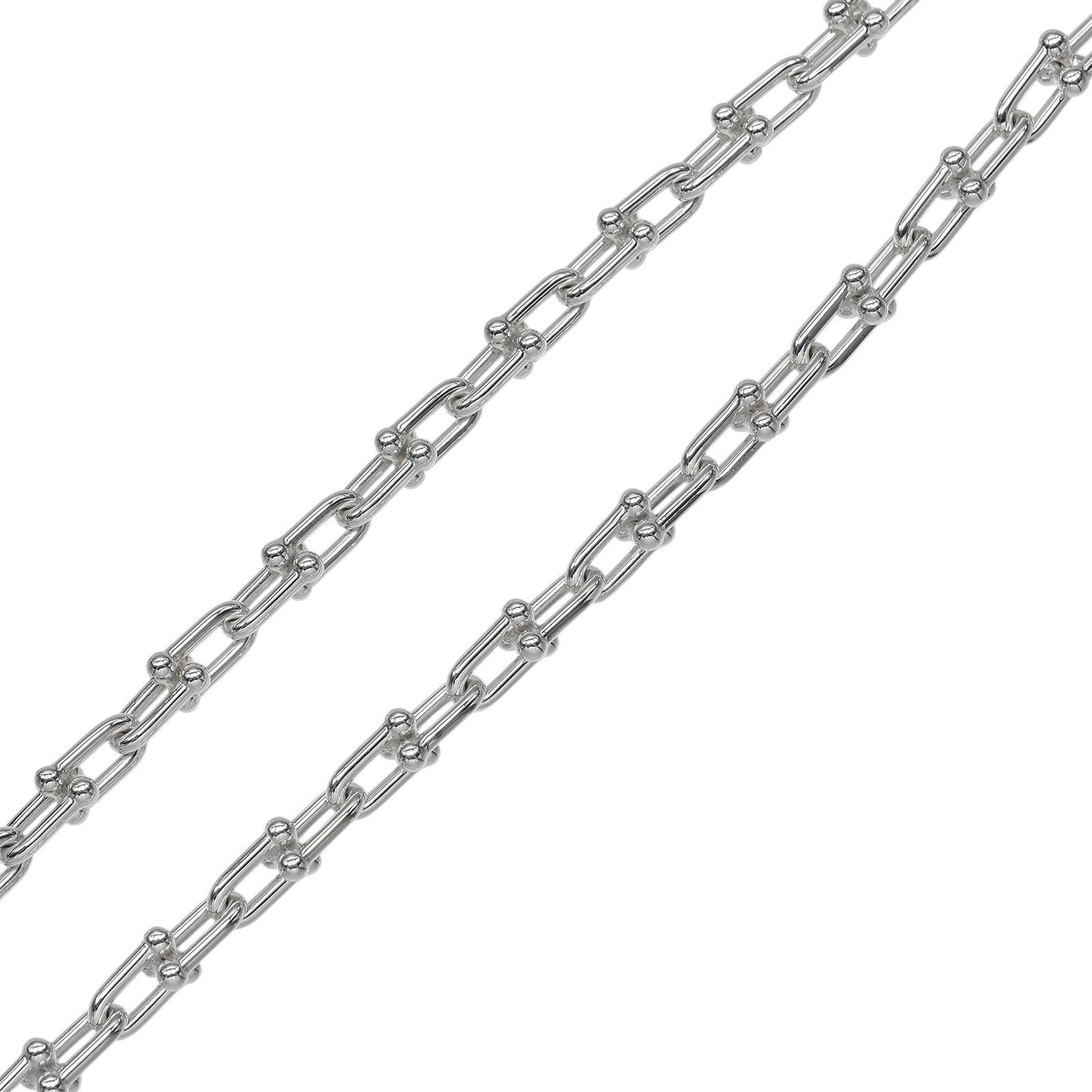 Tiffany & Co Small Link 925 Sterling Silver Necklace — view 6