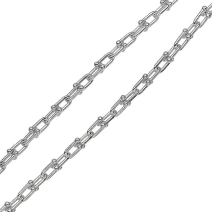 Tiffany & Co Small Link 925 Sterling Silver Necklace — view 6