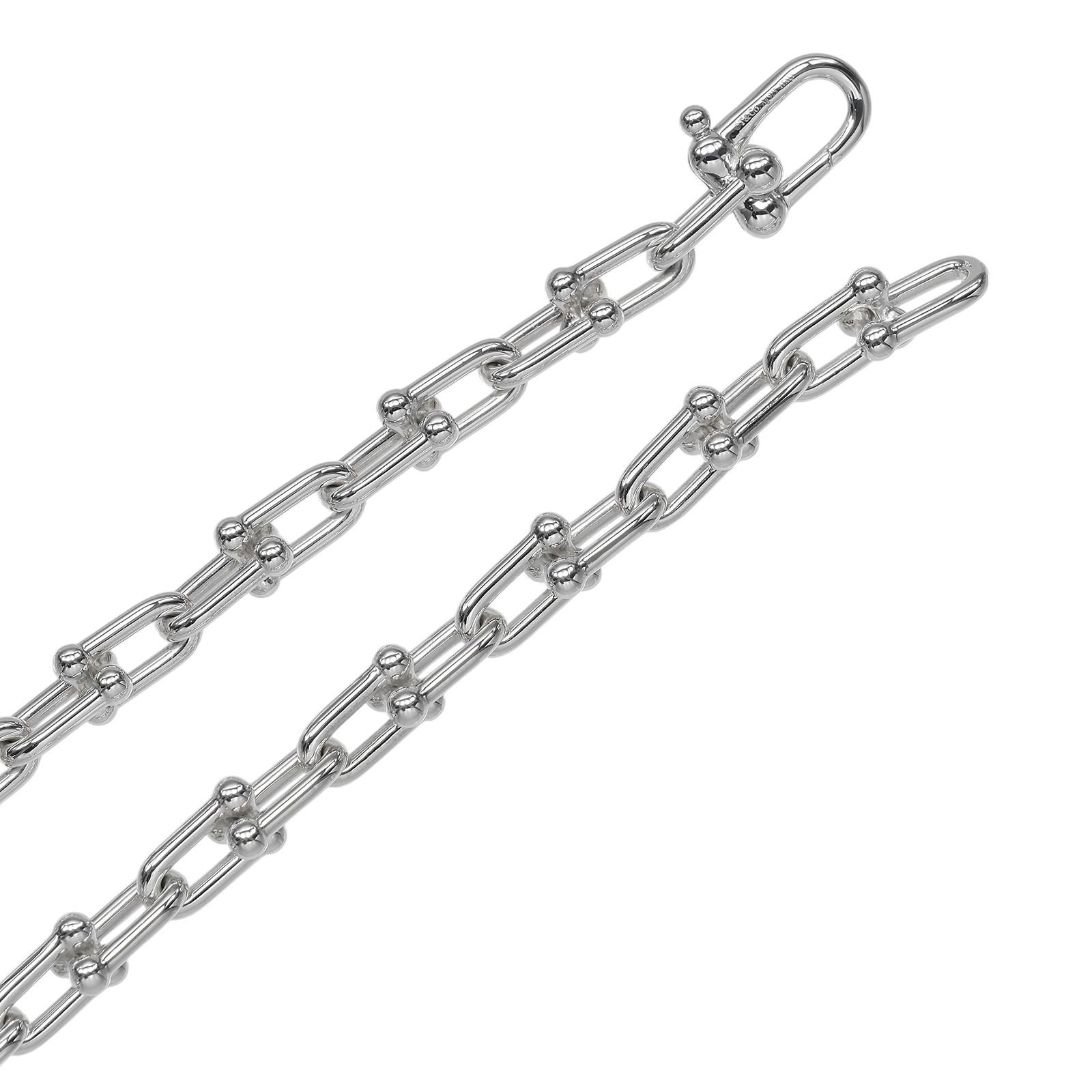 Tiffany & Co Small Link 925 Sterling Silver Necklace — view 7
