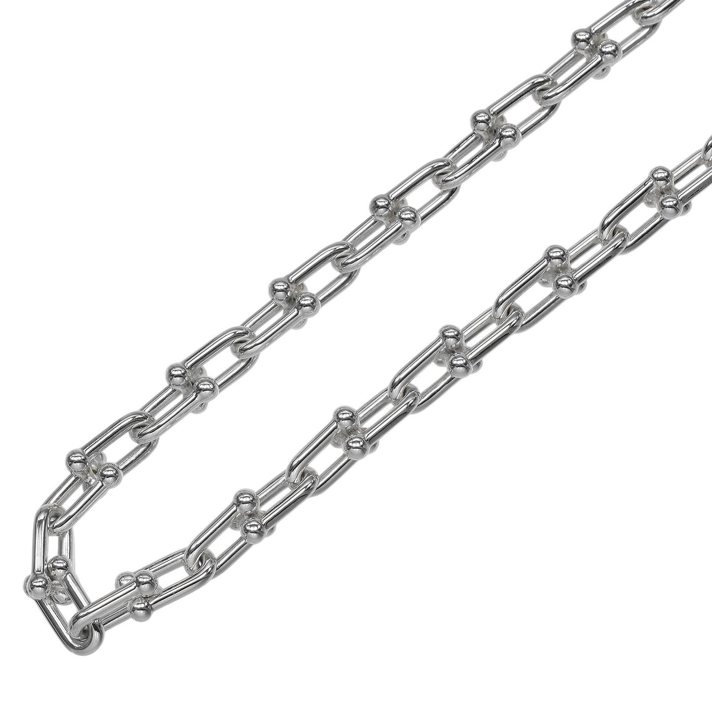 Tiffany & Co Small Link 925 Sterling Silver Necklace — view 5