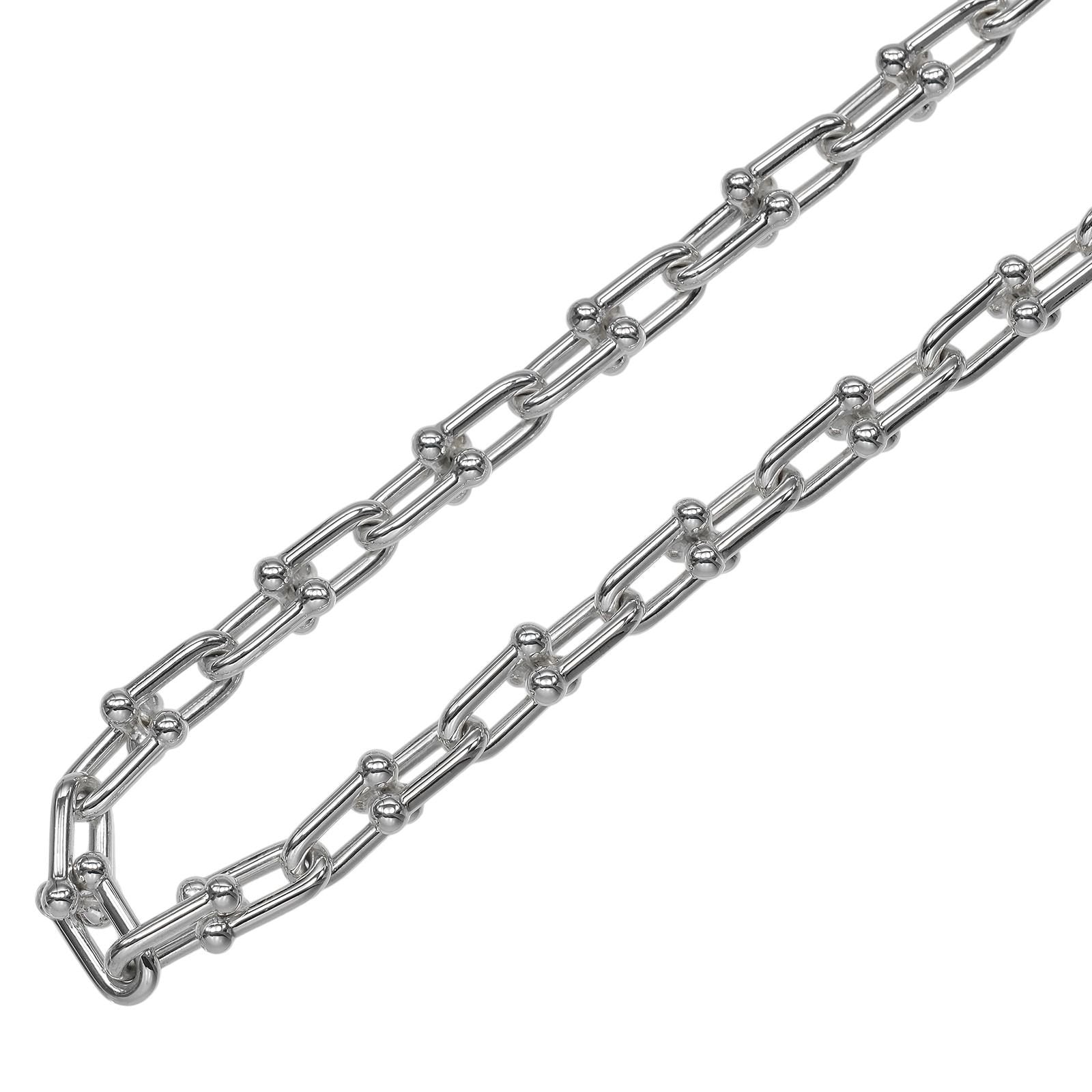 Tiffany & Co Small Link 925 Sterling Silver Necklace — view 5