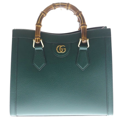 Gucci Diana Small 2-Way Hand Shoulder Tote Green