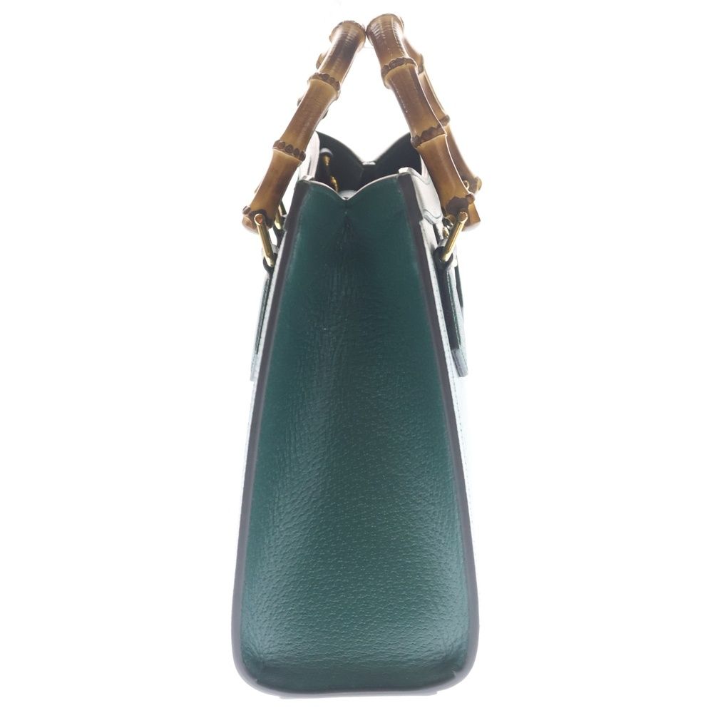 Gucci Diana Small 2-Way Hand Shoulder Tote Green — view 3