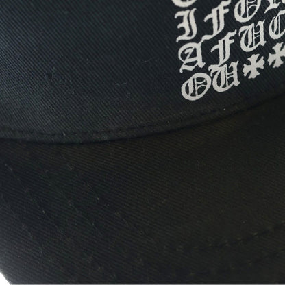 Chrome Hearts Verticallogo Vertical Logo Crossball Trucker Mesh Cap Hat — view 5