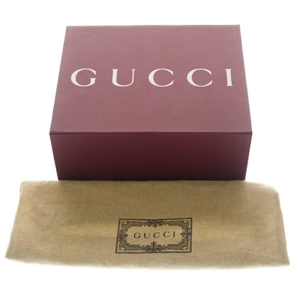 Gucci Interlocking Mini Shoulder Bag White Beige Leather Gold — view 6