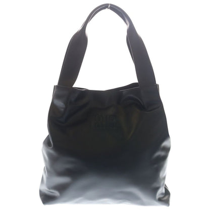 Miu Miu Hobo Tote Leather Black