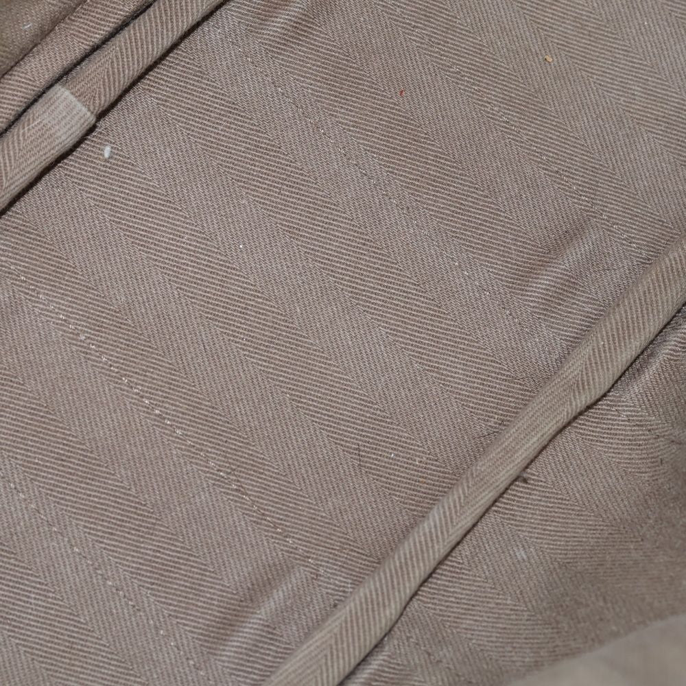 Hermes Valparaiso PM Canvas Leather Handbag Beige — view 4