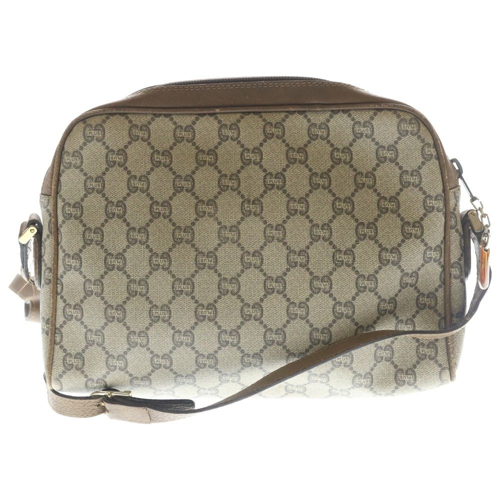 Gucci Vintage GG Supreme Shoulder Bag Beige — view 2