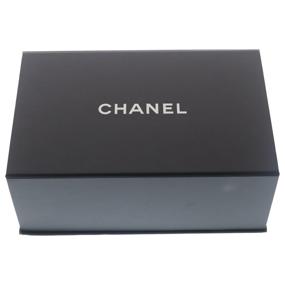 Chanel Quilted S Flap S Chain Shoulder Bag Indigo Blue Denim Gold — view 6