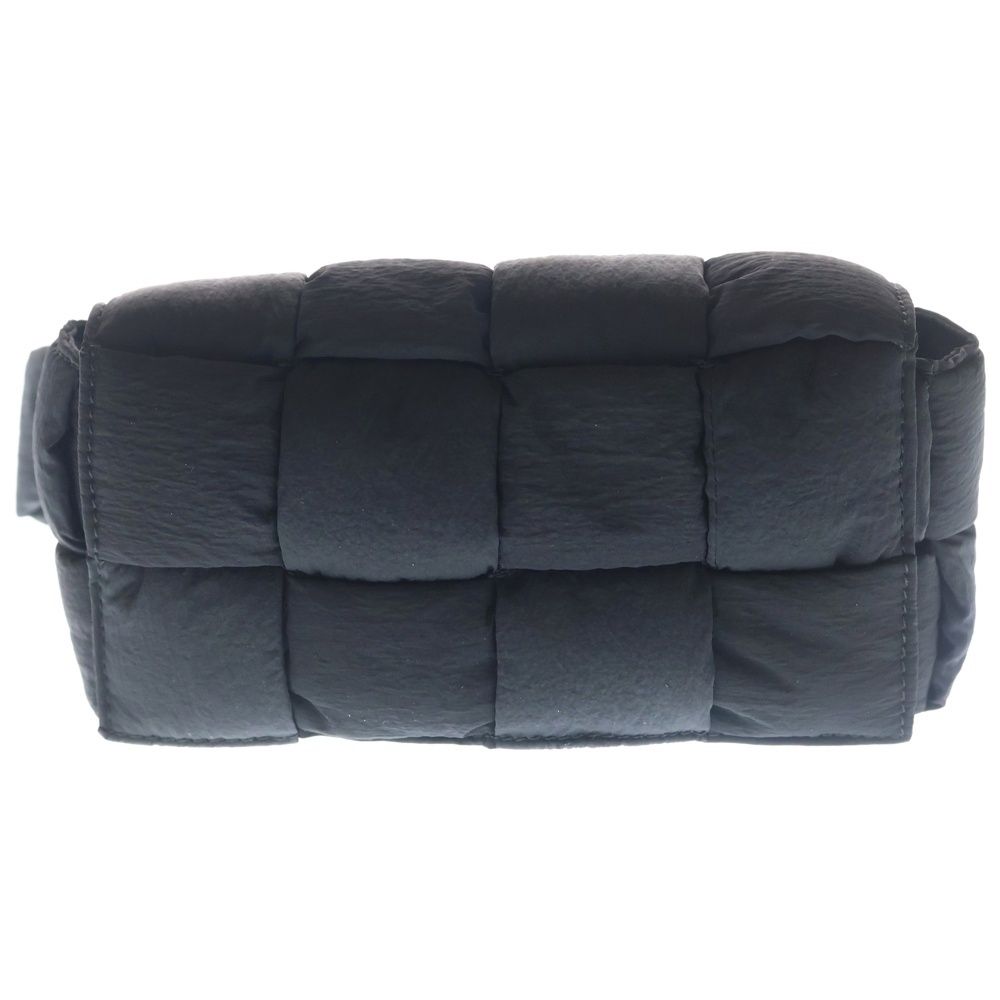 Bottega Veneta Padded Tech Cassette Mini Shoulder Bag Black