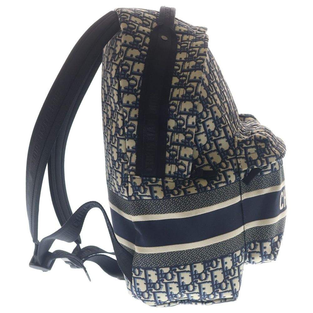 Dior Oak Travel Backpack Navy — view 3