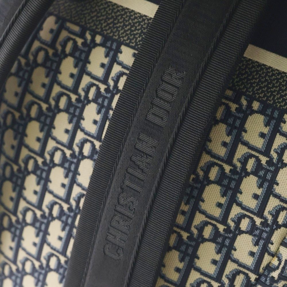 Dior Oak Travel Backpack Navy — view 6
