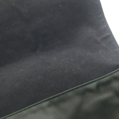 Louis Vuitton Taiga Victor Shoulder Bag Black Leather Silver — view 5