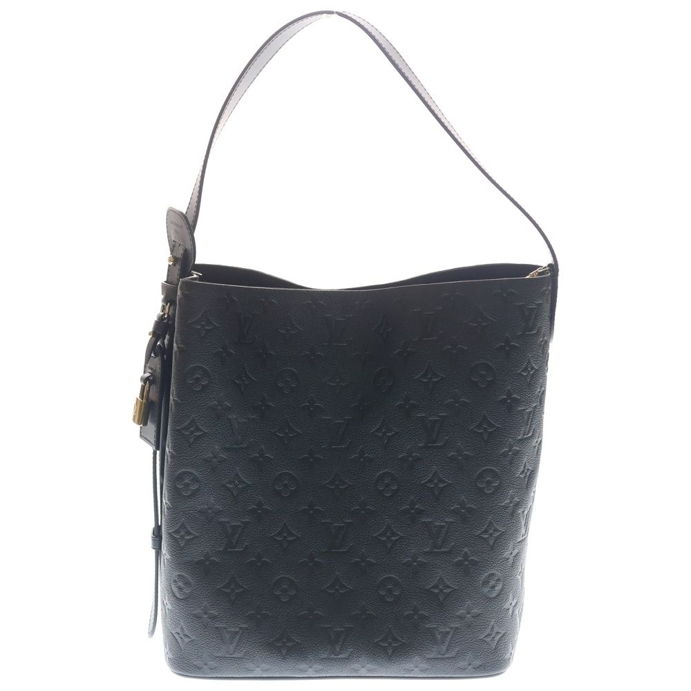 Louis Vuitton Monogram Empreinte All in GM Tote Black Leather Gold