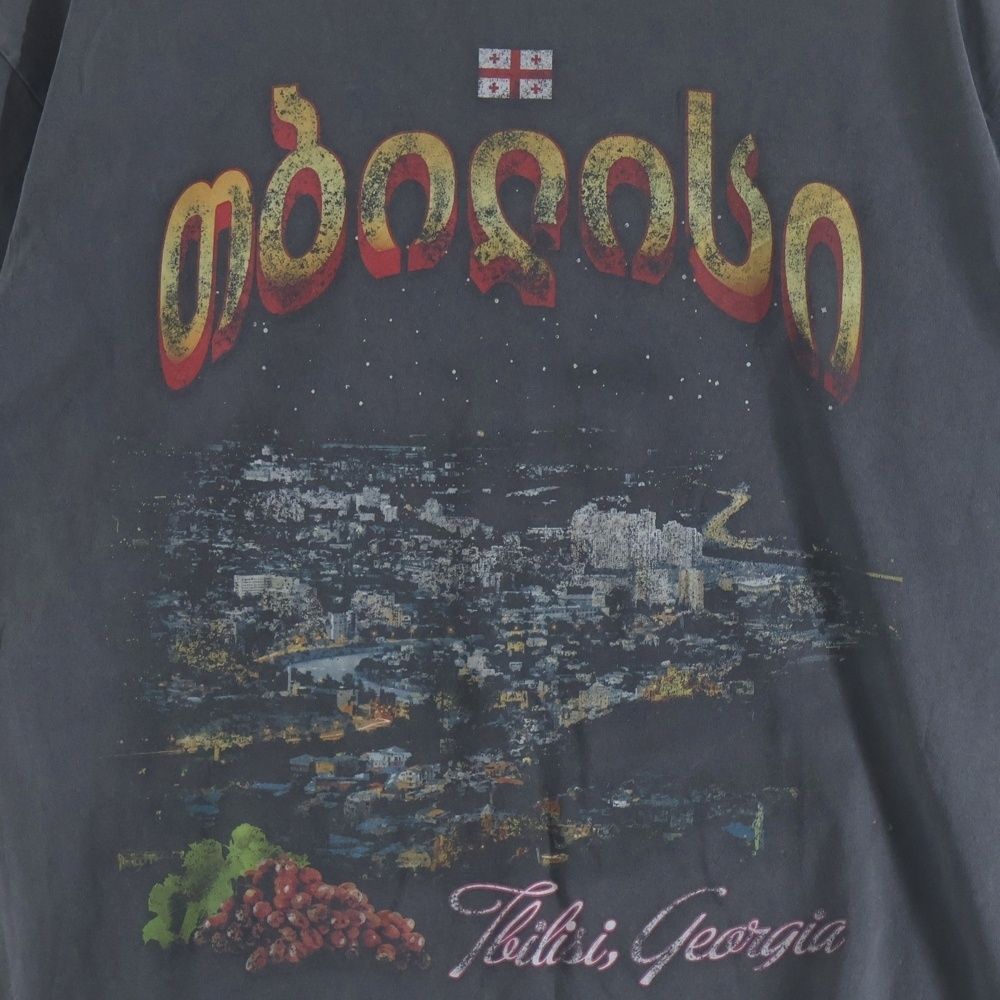 Balenciaga Oversized T-Shirt Front Logo — view 3