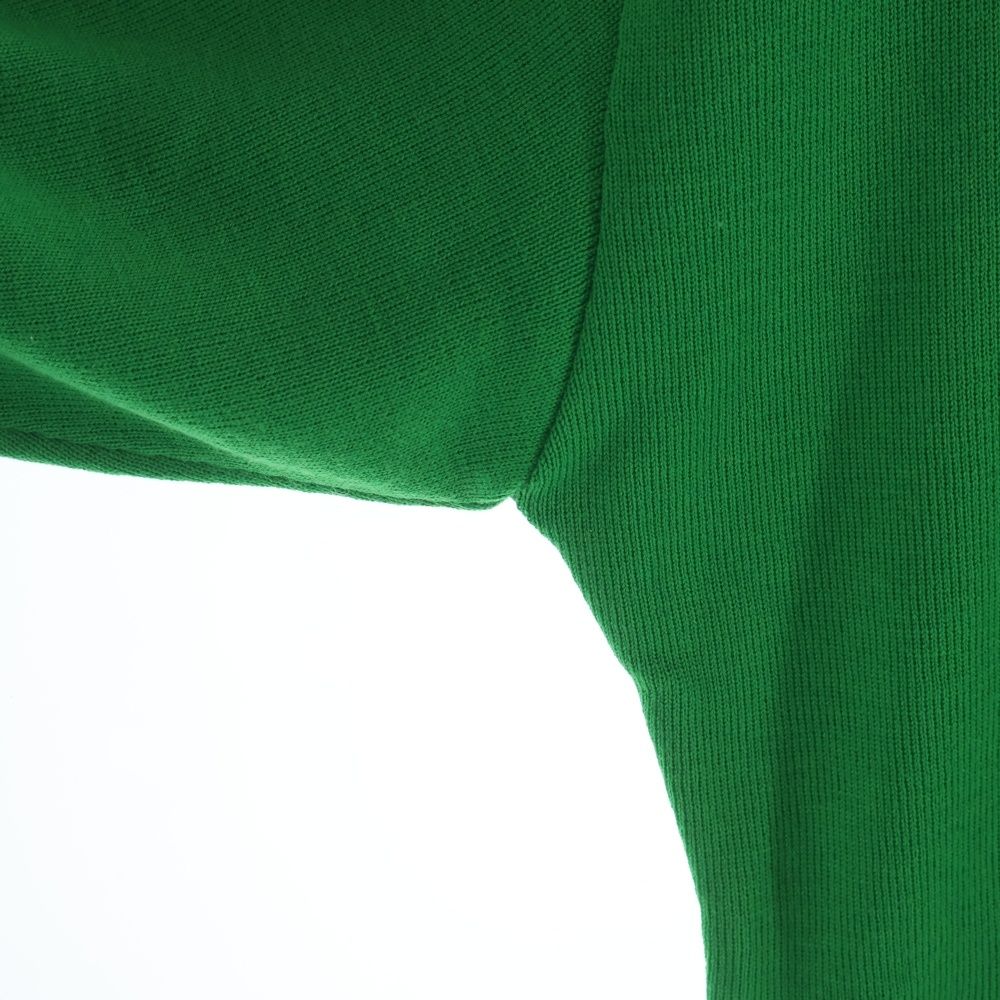Fendi FF Logo Gold Button Wool Knit Cardigan Green — view 4