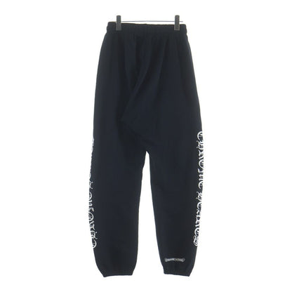 Chrome Hearts Sweatshirt Pants Scroll Label Side Logo Print Long Black — view 2