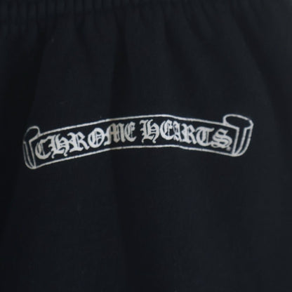 Chrome Hearts Sweatshirt Pants Scroll Label Side Logo Print Long Black — view 5