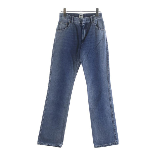 Dior Regular Fit White Cotton Denim Pants Indigo