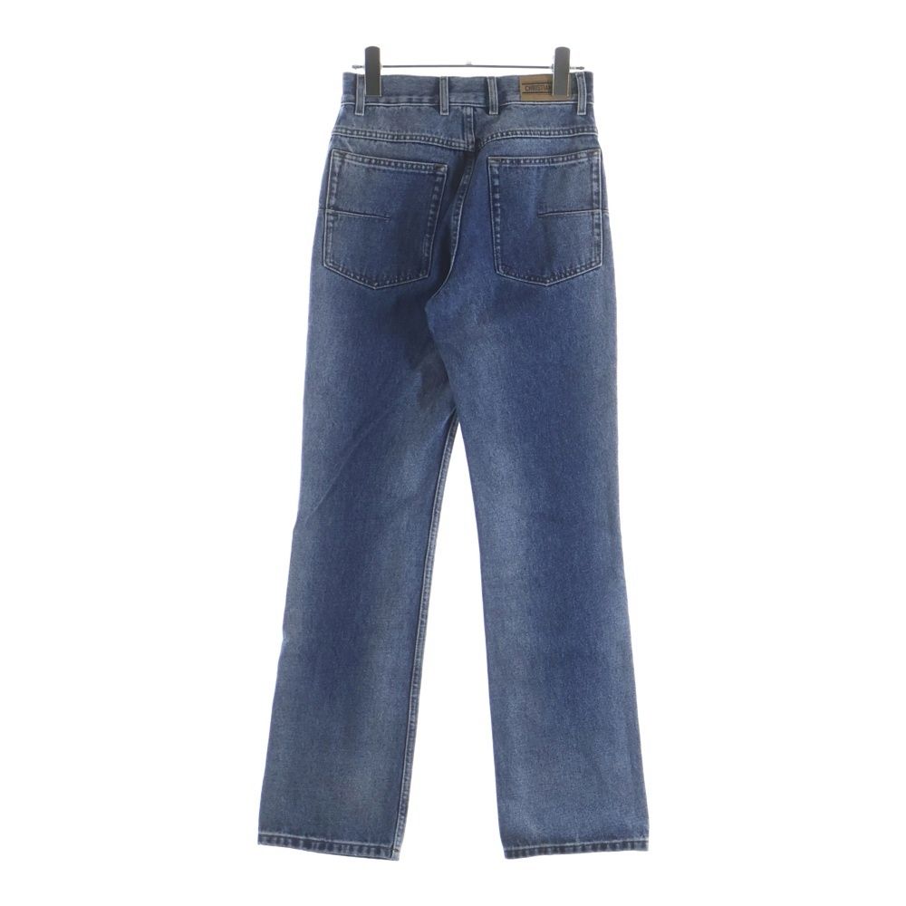 Dior Regular Fit White Cotton Denim Pants Indigo — view 2