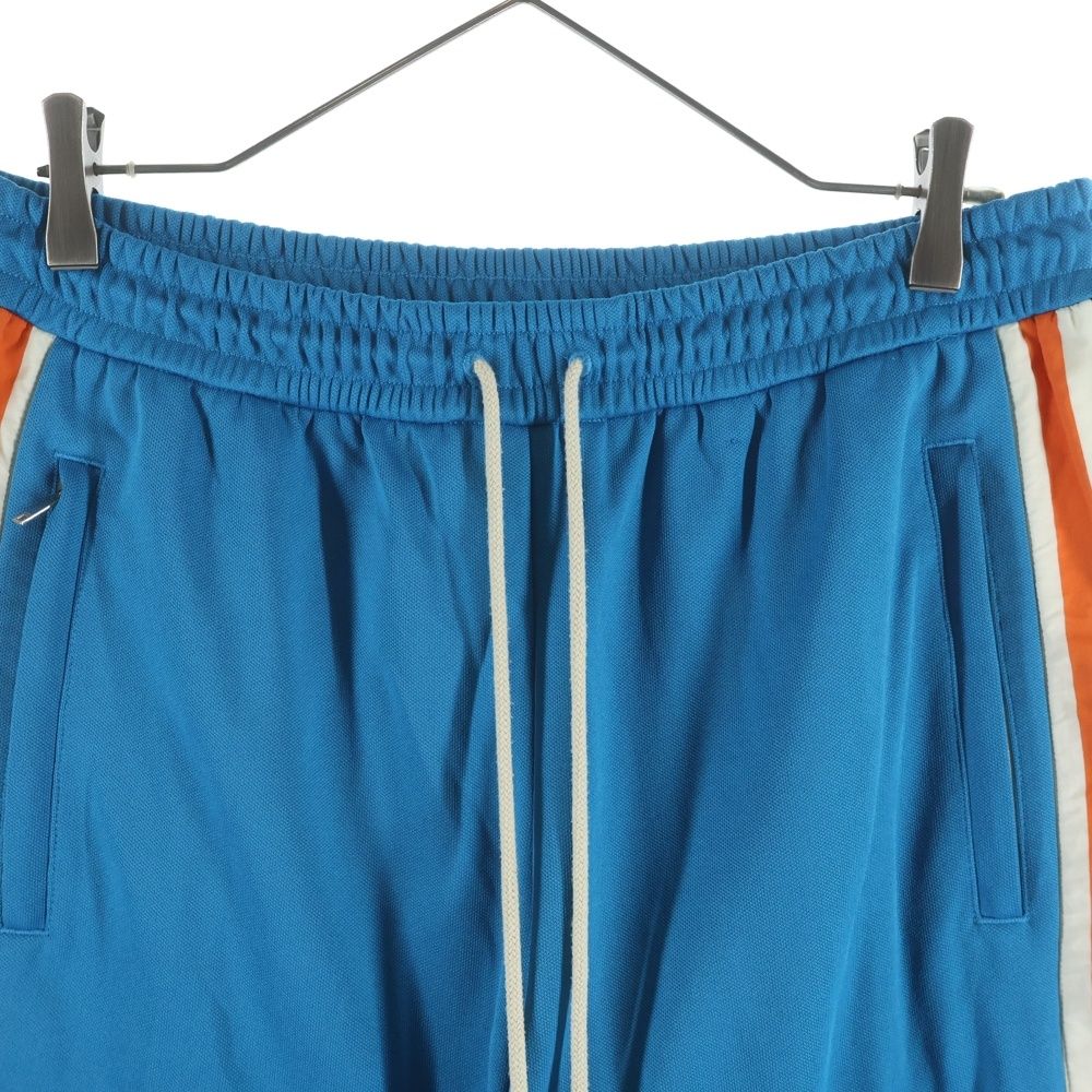 Gucci Interlocking Jogging Pant Side Logo Jersey Long Pants Blue — view 3