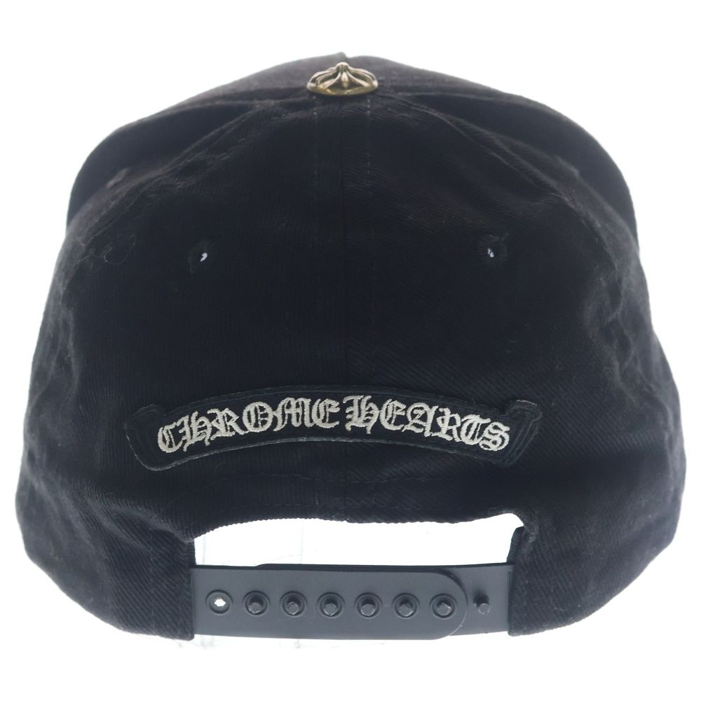Chrome Hearts Baseball Trucker CH Cross Truck Khaki Cap Hat Black — view 2