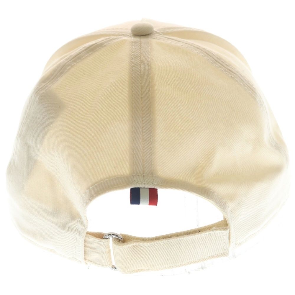 Moncler Logo Baseball Cap Hat Beige — view 2