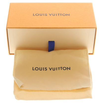 Louis Vuitton Mini Keepall Bag Charm Key Holder Gradient Blue Green Leather — view 6