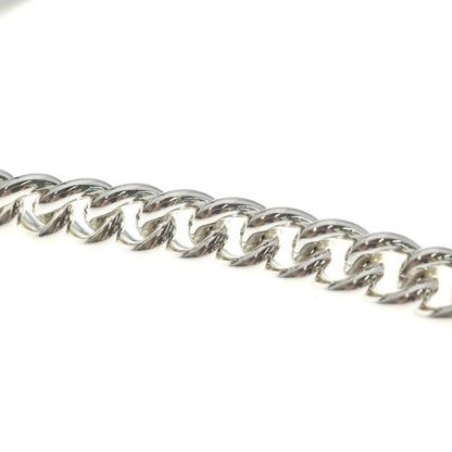 Hermes Booklet Series Inflexible Chain Choker Necklace Silver — view 5
