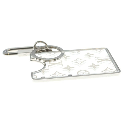 Louis Vuitton Porte Cles Rythme ID Card Case Clear Silver Bag Charm Key Holder — view 4