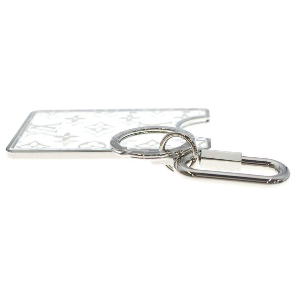 Louis Vuitton Porte Cles Rythme ID Card Case Clear Silver Bag Charm Key Holder — view 3
