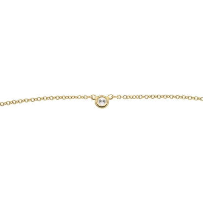 Tiffany & Co by the Yard Diamond Necklace Pendant Chain Gold — view 5