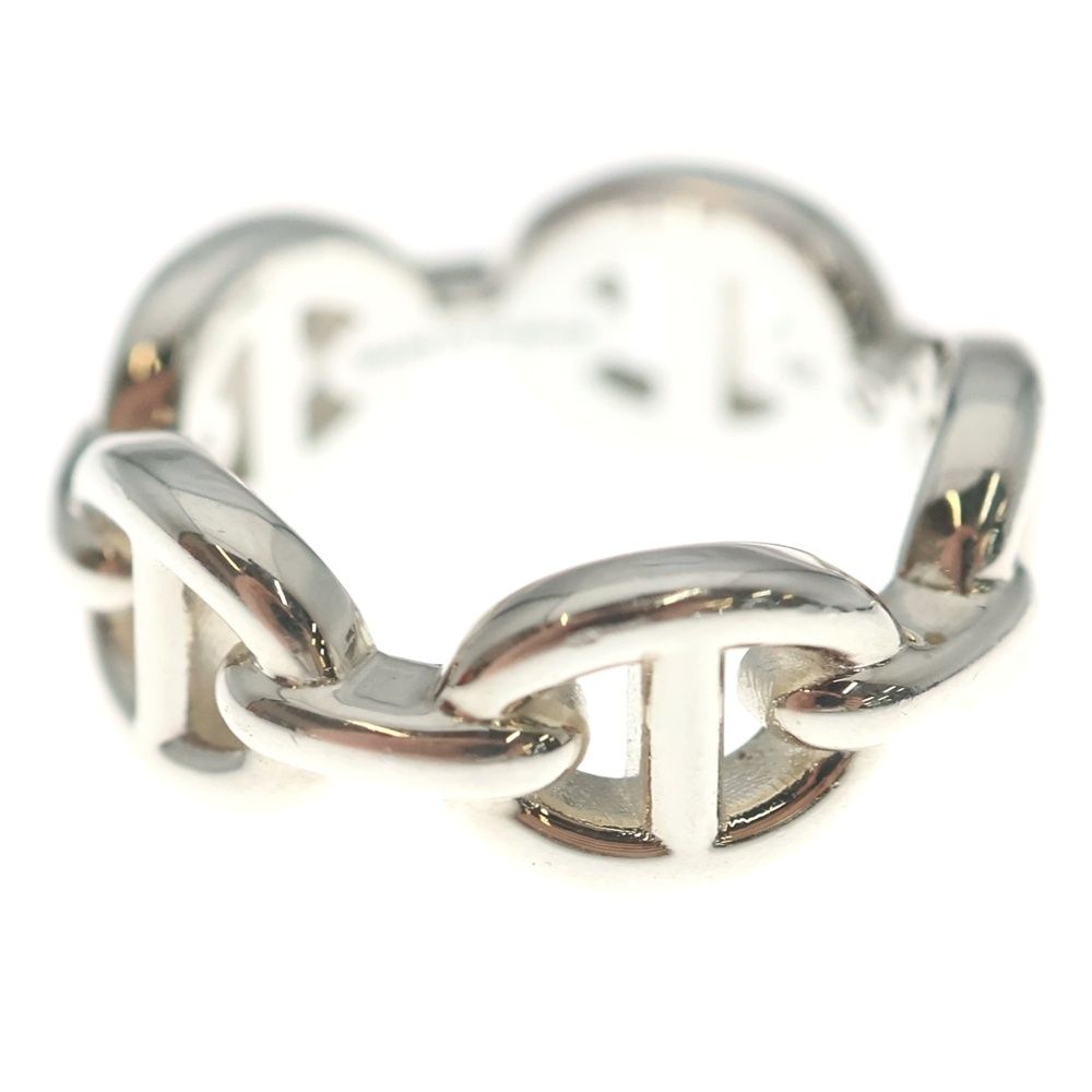Hermes Chaine D'ancre Ring Silver — view 3