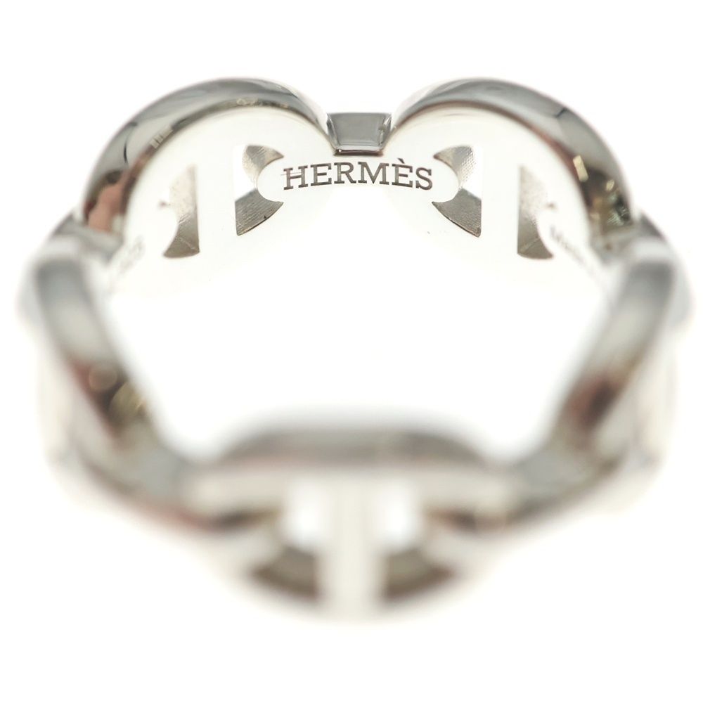 Hermes Chaine D'ancre Ring Silver — view 5