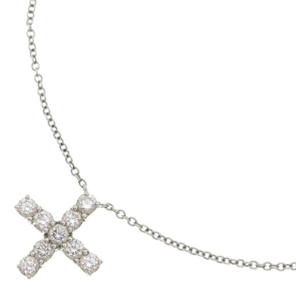 Harry Winston Mini Cross Diamond Pendant Pedpremcrmc Silver