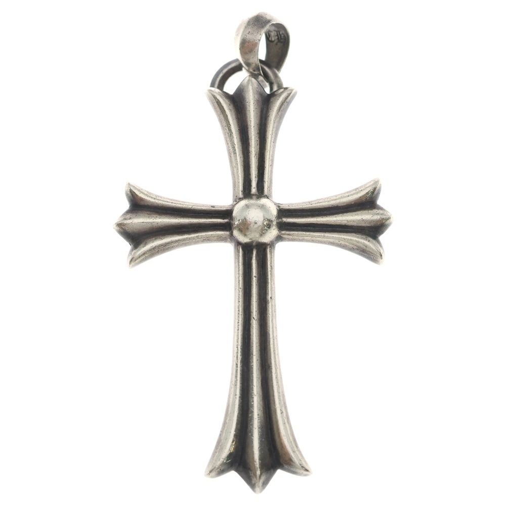 Chrome Hearts CH Crs LG Bale Bail Large CH Cross Pendant Top Silver