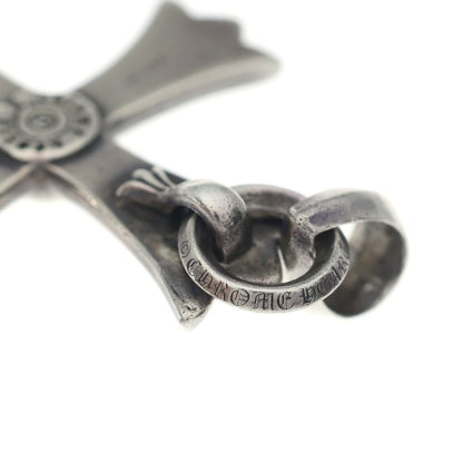Chrome Hearts CH Crs LG Bale Bail Large CH Cross Pendant Top Silver — view 6