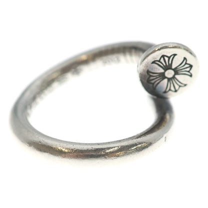 Chrome Hearts Nail Flat Ring Silver — view 3