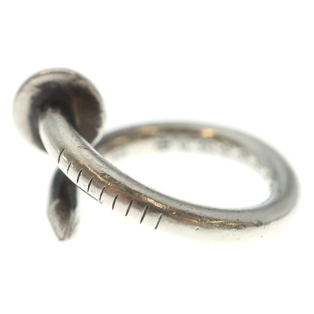 Chrome Hearts Nail Flat Ring Silver — view 4