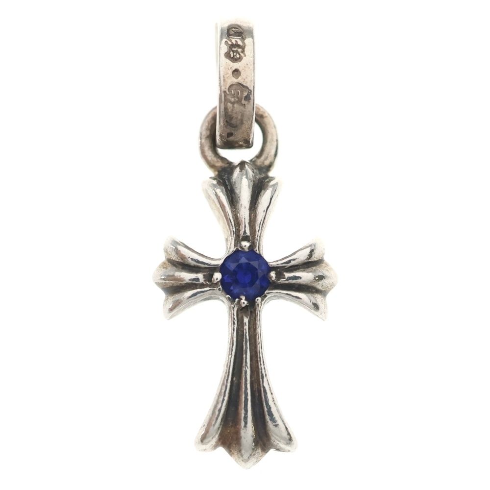 Chrome Hearts Crs Baby Fat Sap Fat Cross After Double Sided 1 Saffiano Pendant