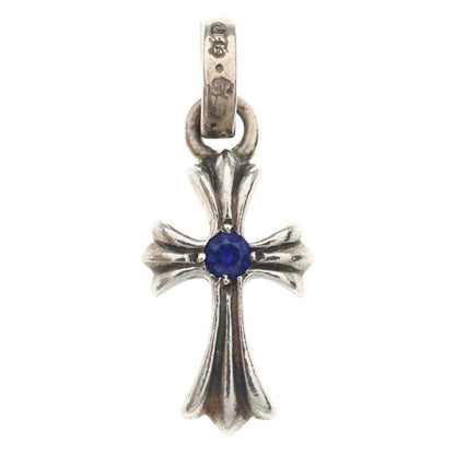 Chrome Hearts Crs Baby Fat Sap Fat Cross After Double Sided 1 Saffiano Pendant