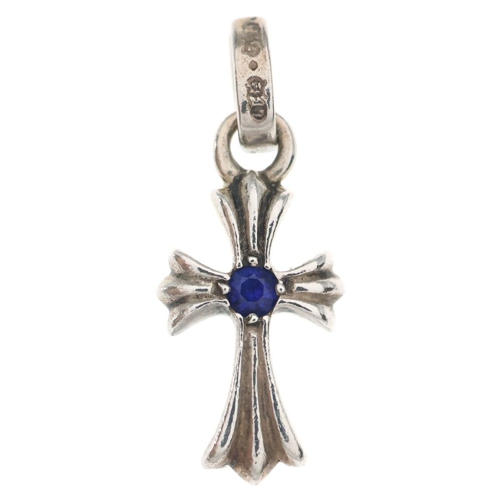 Chrome Hearts Crs Baby Fat Sap Fat Cross After Double Sided 1 Saffiano Pendant — view 2