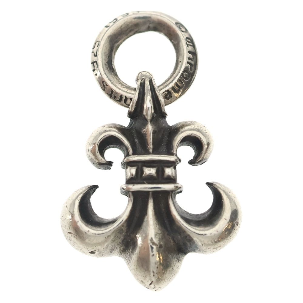 Chrome Hearts BS Fluer BS Vintage Charm Silver Necklace Top