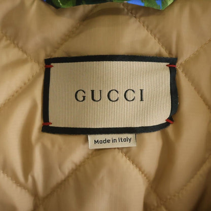 Gucci From Los Angeles Print Nylon Jacket Los All Over Pattern Blue — view 6