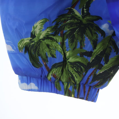 Gucci From Los Angeles Print Nylon Jacket Los All Over Pattern Blue — view 5