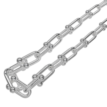 Tiffany & Co Graduated Link 925 Sterling Silver Necklace — view 5