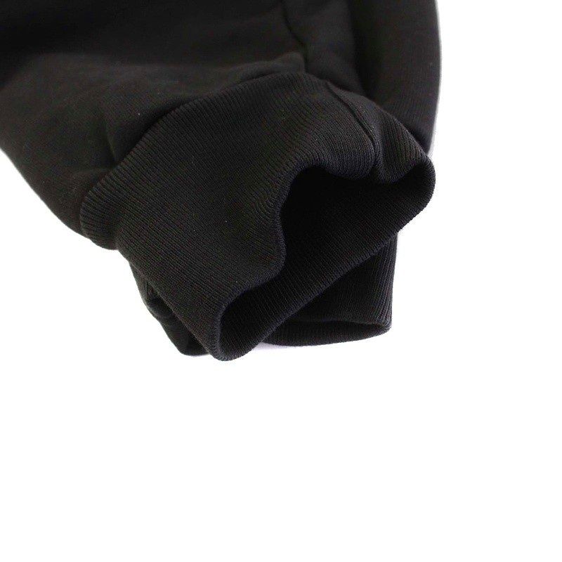 Balenciaga Large Fit Hoodie Pullover Sweatshirt Long Sleeve Logo 1 S Black — view 8