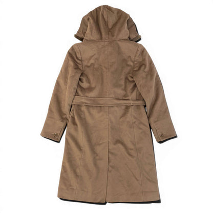 Max Mara Alpaca Coat Jacket 36 Brown Fur — view 3