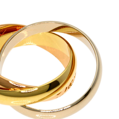 Cartier Trinity 48 Ring 18k Yellow Gold 18k Pink White — view 5
