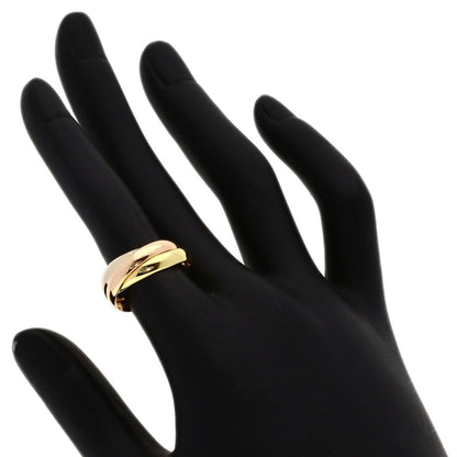 Cartier Trinity 49 Ring 18k Yellow Gold 18k Pink White — view 4